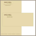 Sage Hill Advisory & Management &nbsp;&nbsp;&nbsp; letterhead and envelope