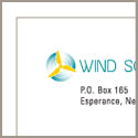 Wind Solutions &nbsp;&nbsp;&nbsp; letterhead and envelope